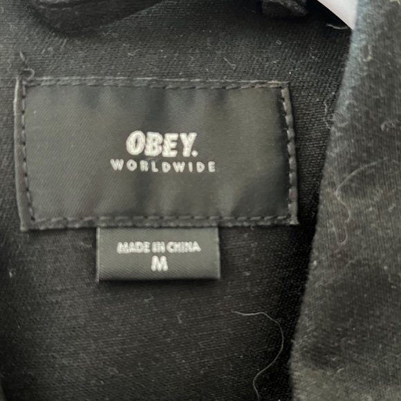 Obey size m men’s jacket - Picture 10 of 10